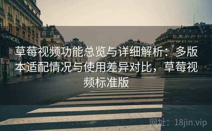 草莓视频功能总览与详细解析：多版本适配情况与使用差异对比，草莓视频标准版