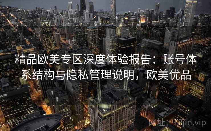 精品欧美专区深度体验报告：账号体系结构与隐私管理说明，欧美优品