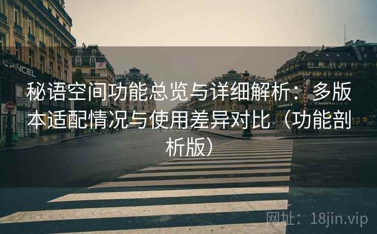 秘语空间功能总览与详细解析:多版本适配情况与使用差异对比(功能剖析版) 秘语空间功能总览与详细解析:多版本适配情况与使用差异对比(功能剖析版)